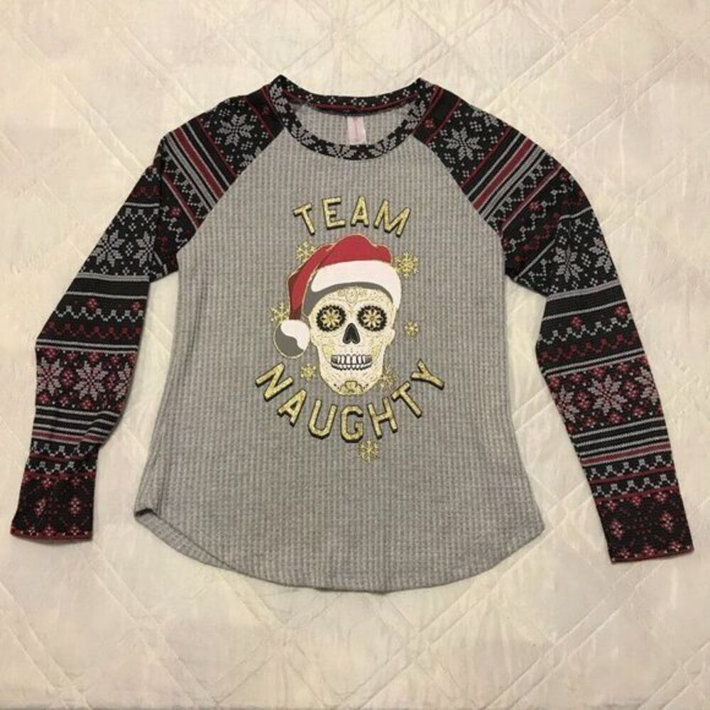 No Boundaries Team Naughty long sleeve top L/G‎ 11-13